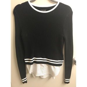 Topshop Sweater Blouse